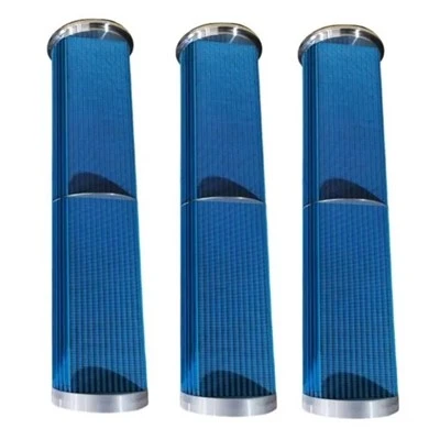 एटलस तेल फ्री रोटरी स्क्रू एयर कम्प्रेसर Zr3 तेल कूलर